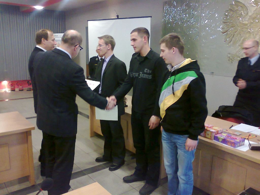 Miniaturka — 2012/2013 - Finał powiatowego turnieju wiedzy pożarniczej