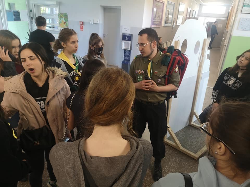 Miniaturka — 2020/2021 - Nie ma edukacji bez RELACJI czyli aktywna trzydniówka w ZS im. J. Kasprowicza