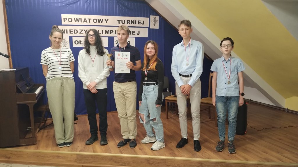 Miniaturka — 2023/2024 - VI Powiatowy Turniej Wiedzy Olimpijskiej Oława 2024