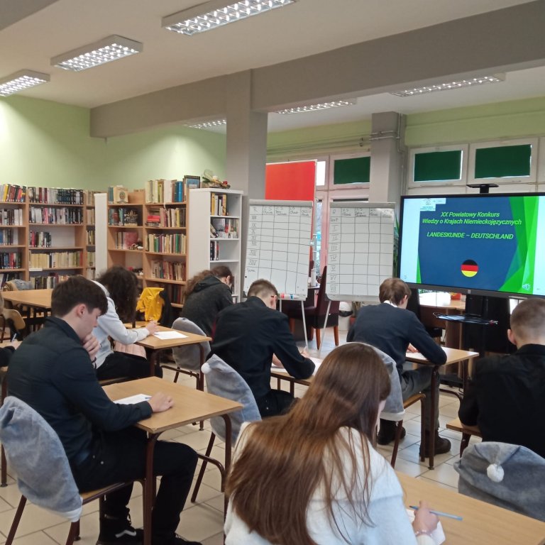 Miniaturka — 2023/2024 - I miejsce w XX Powiatowym Konkursie Wiedzy o Krajach Niemieckojęzycznych